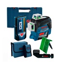 Nivel Laser GLL 3-80 CG + LR7 + BM1 de linea VERDE / BOSCH-6-E-1