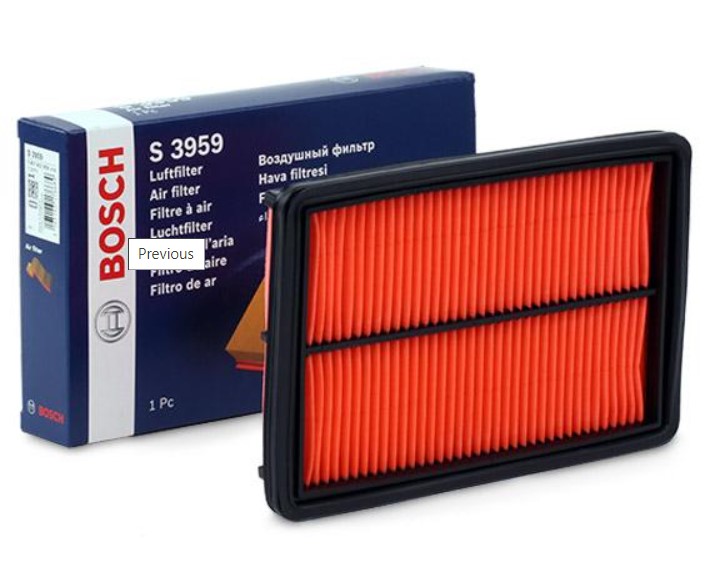 Filtro de aire S3959 BOSCH Mazda PROTEGE / 323 / 95-99 / BOSCH-