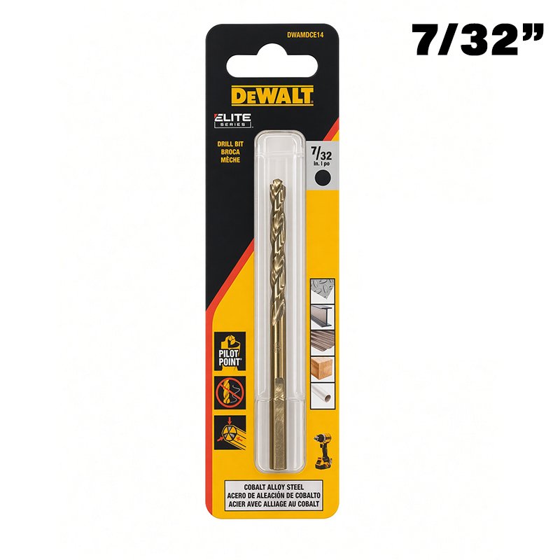 Broca Metal Madera Cobalto 7/32" DeWalt / DEWALT-5-B-3-D-2