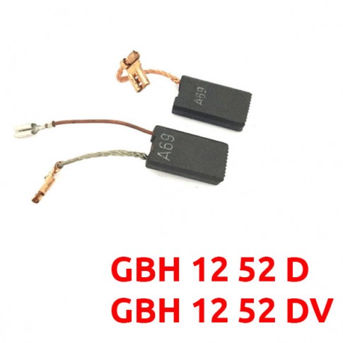 Carbones Rotomartillo GBH 12-52 DV / A69 / BOSCH-1-C-3-A-3