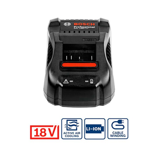 [1600A015TK] Cargador Bateria BOSCH 18V / 8 Amp HORA /  GAL 1880 CV / BOSCH-5-B-3-C/[PASILLO-15]