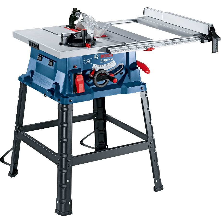 Sierra de Banco BOSCH GTS 254 15 Amp ( 1800 W )  / EJE 30 mm / BOSCH - PISO - 1