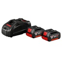 Bateria BOSCH 18 V Taladro Inalambrico LITHIUM-IO / KIT + GAL 1880 / 4.0 Ah / BOSCH-12-C-1