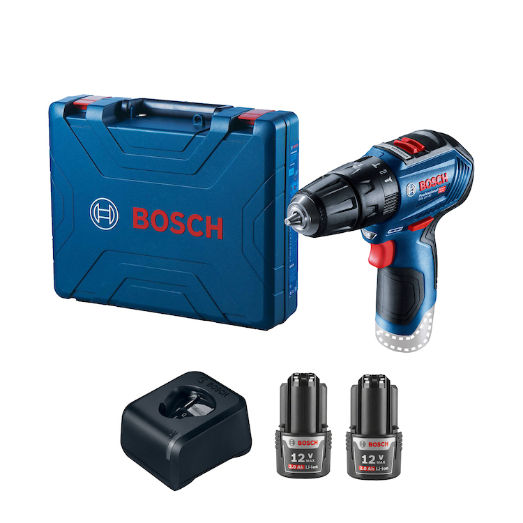 Taladro inalambrico 12V BOSCH GSB 12V-30 / BOSCH-12-D-2