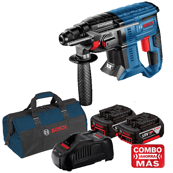 Martillo Perforador 2 KG GBH 180 LI / 2-BATERIA / BOSCH-