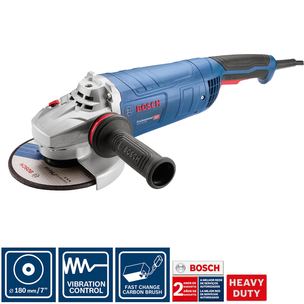 Amoladora 9&quot; BOSCH GWS 28-230 / 2800 W / VULCANO / EJE 5/8&quot; / BOSCH-8-A-1