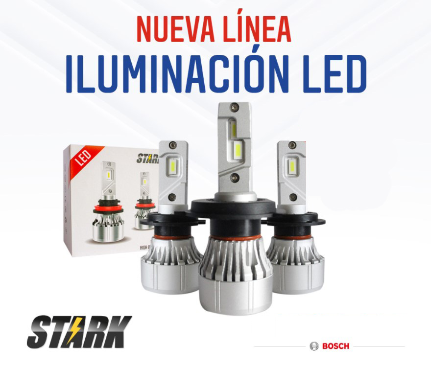 Bombilla LED STARK / H7 / 9,6-32 V / 6,000LM / BOSCH-