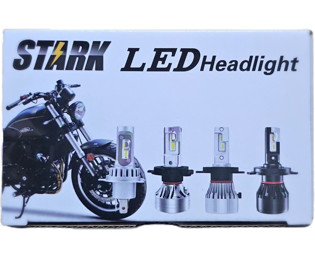 Bombilla LED STARK / H4 / 9,6-32 V / 6,000LM / MOTO INYECTADA / BOSCH-10-D-1