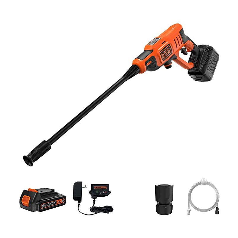 Hidrolavadora BLACK + DECKER BCPC20D1-B3 / 20 V / 350 PSI / DEWALT-