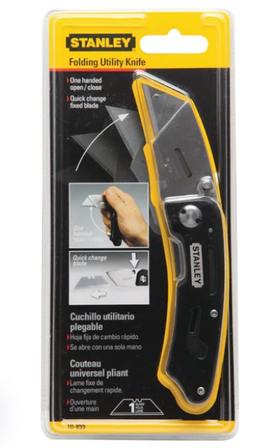 Cuchilla Bolsillo Plegable / STANLEY / DEWALT-TABLA-B2