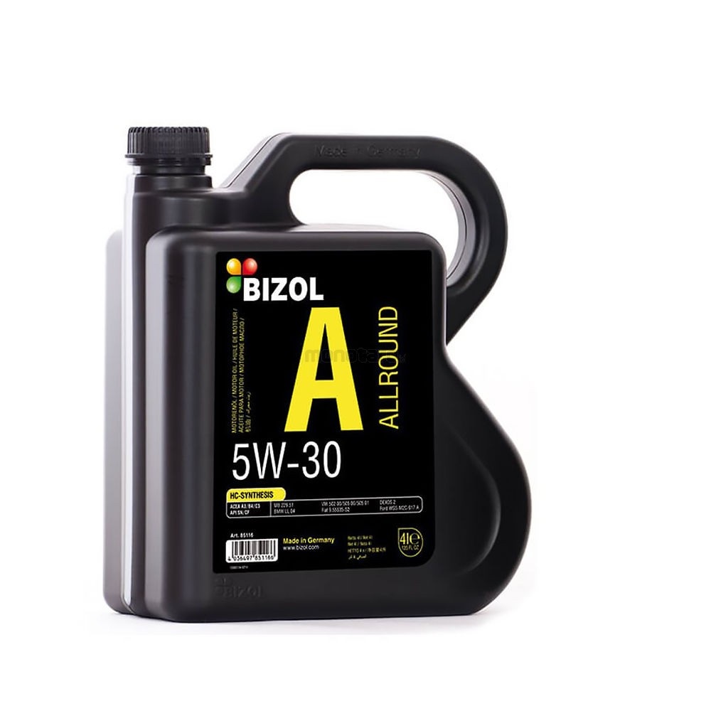Aceite 5W30 Galon 4L - HC SINTETICO / BIZOL / BOSCH-