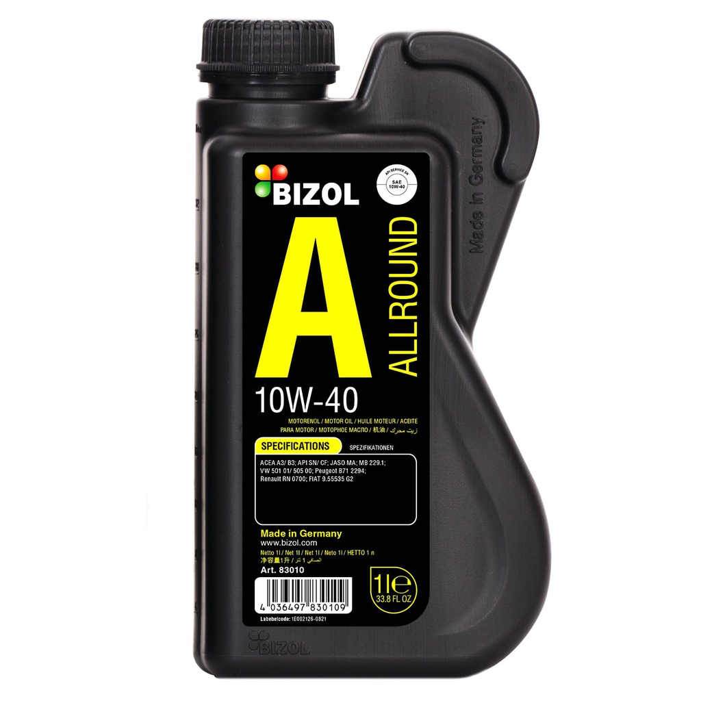 Aceite 10W40 Litro 1L - HC SINTETICO / BIZOL / BOSCH-11-D-1