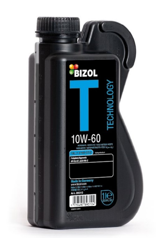 Aceite 10W60 Litro 1L - TECHNOLOGY / FULL SINTETICO / MOTO / BIZOL / BOSCH-
