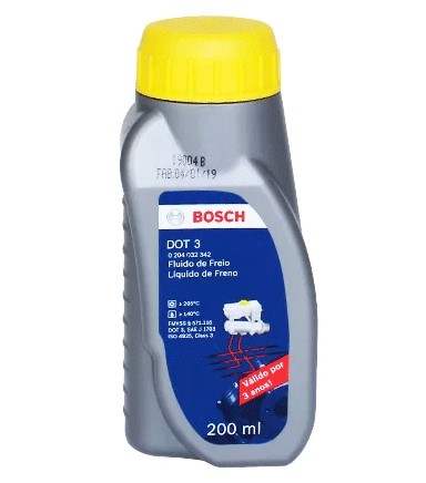 liquido de Freno DOT 3 / 200 ML / BOSCH-