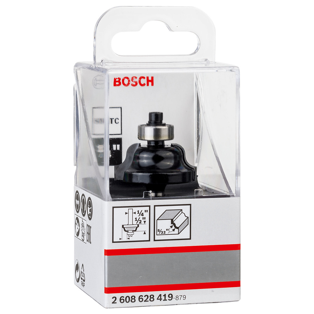Fresa Router Pecho Paloma 1/4" x 5/32" / BOSCH-