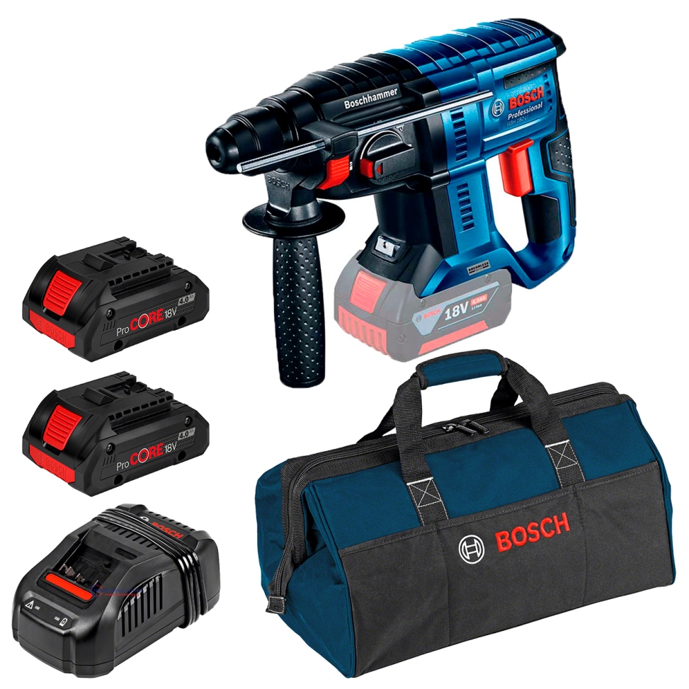 Martillo Perforador 2 KG GBH 180 LI / 2-BATERIA PROCORE / BOSCH-