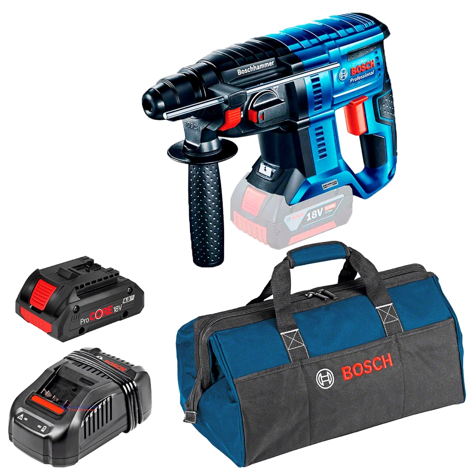 Martillo Perforador 2 KG GBH 180 LI / 1-BATERIA PROCORE / BOSCH-