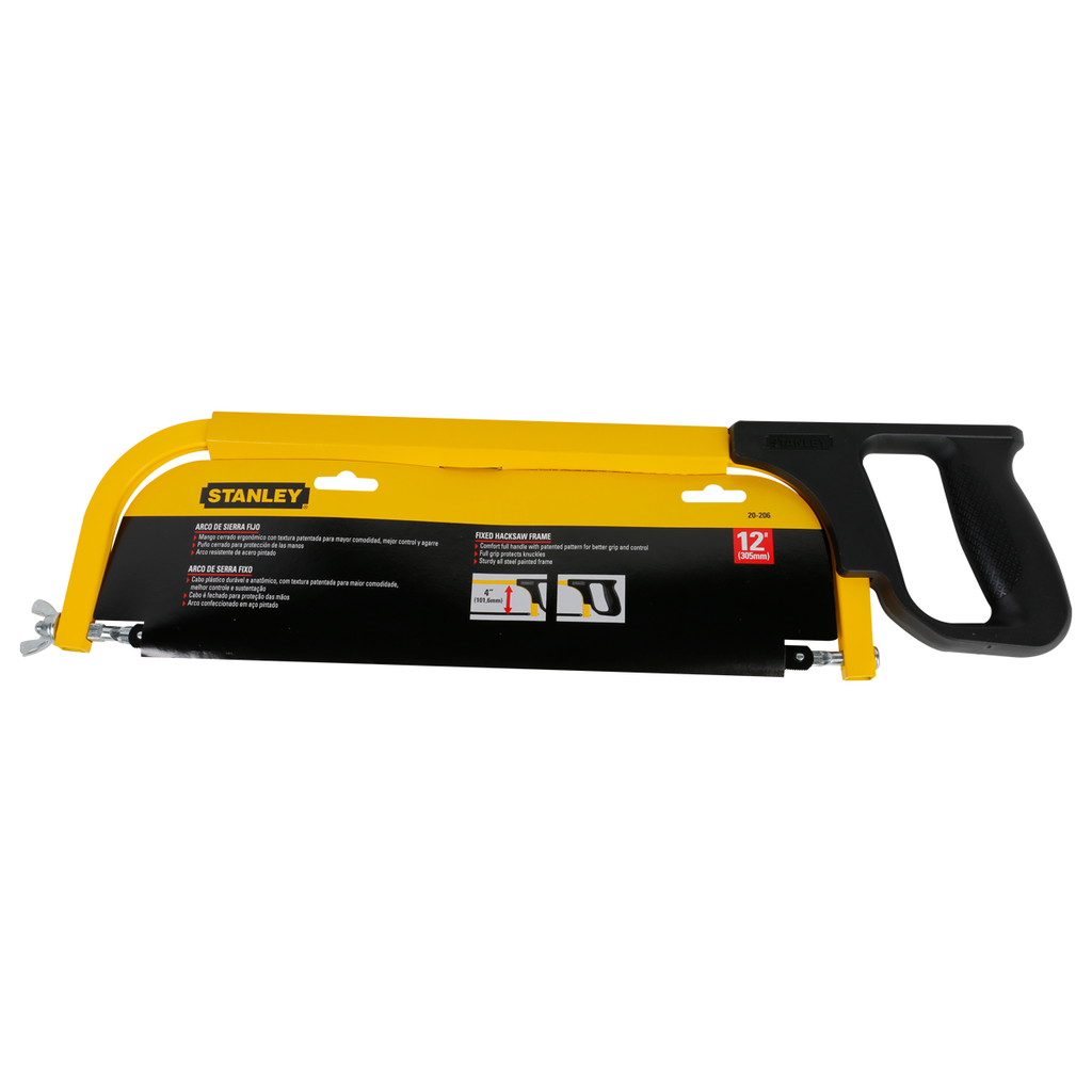 Arco de Sierra Fijo BASICO ( 12" 305 mm ) STANLEY / DEWALT-TABLA (B2)
