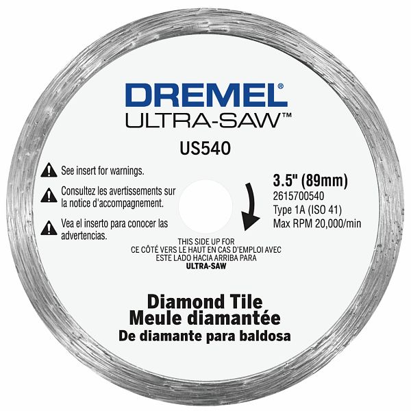 Rueda Dremel US540 / DIAMANTADO CONCRETO / BOSCH-