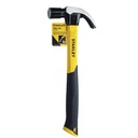 Martillo de Uña Curva 16 OZ ( 1 lb ) / FIBRA DE VIDRIO /  Stanley / DEWALT- PASILLO 2 FONDO