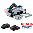 Sierra Circular 7 1/4&quot; / 18V / GKS 18V-68 GC / BITURBO / BARETOOL / GRATIS 1-BATERIA + 1-CARGADOR / BOSCH-8-A-1-B-1