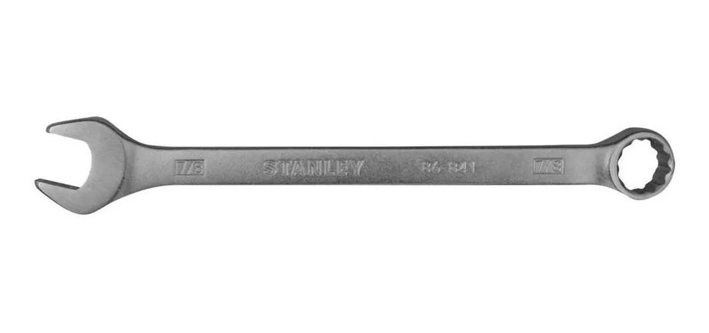 LLAVE COMBINADA 7/8&quot; / SAE / COLA CORONA, 12 PUNTOS / STANLEY / DEWALT-