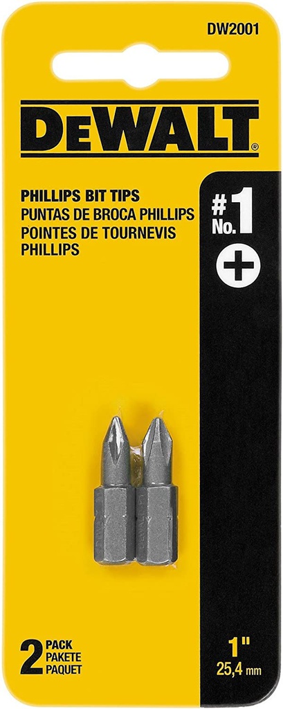 Punta No 1 Philips de 1&quot; DeWalt / DEWALT-5-C-2-E-2