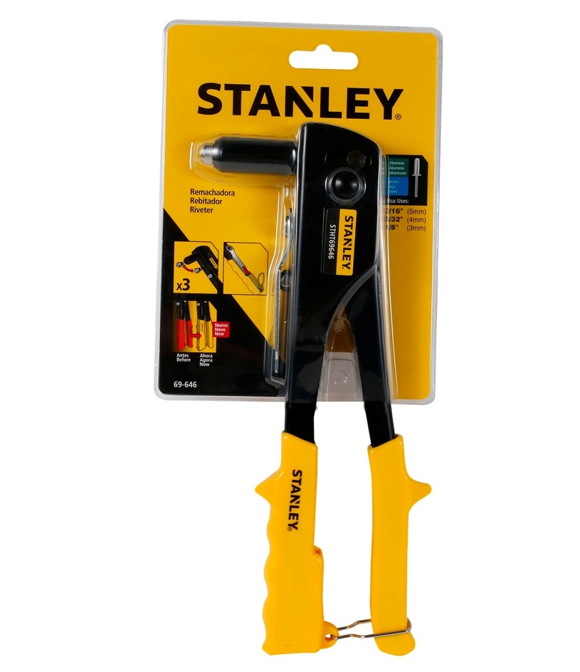 Remachadora Manual / 1/8, 3/32, 5/32, 3/16 STANLEY / DEWALT-TABLA-B2