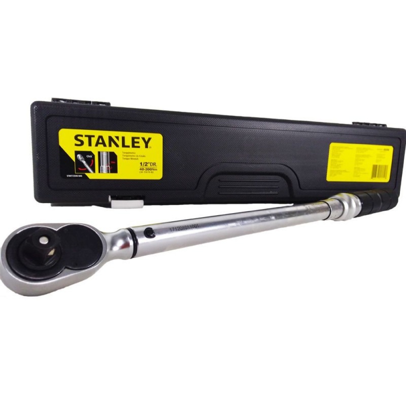 Torquimetro / 1/2" / 50 - 250 Pies/Libras / 60 - 340 Nm / INCREMENTO 2 Nm /STANLEY / DEWALT-17-D-1-B
