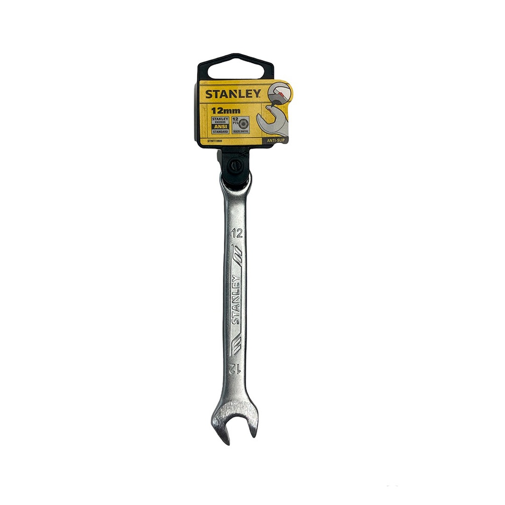 LLAVE COMBINADA 12 MM / COLA CORONA, 12 PUNTOS / ANTI-SLIP / STANLEY / DEWALT-