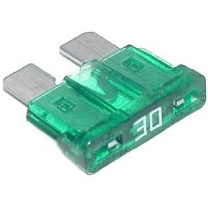 Fusible FLOSSER GRANDE Verde / Uña / 30 Amp / BOSCH-