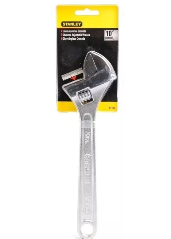 Llave Ajustable STANLEY de 10&quot; de largo / Cangrejo / DEWALT-TABLA-5