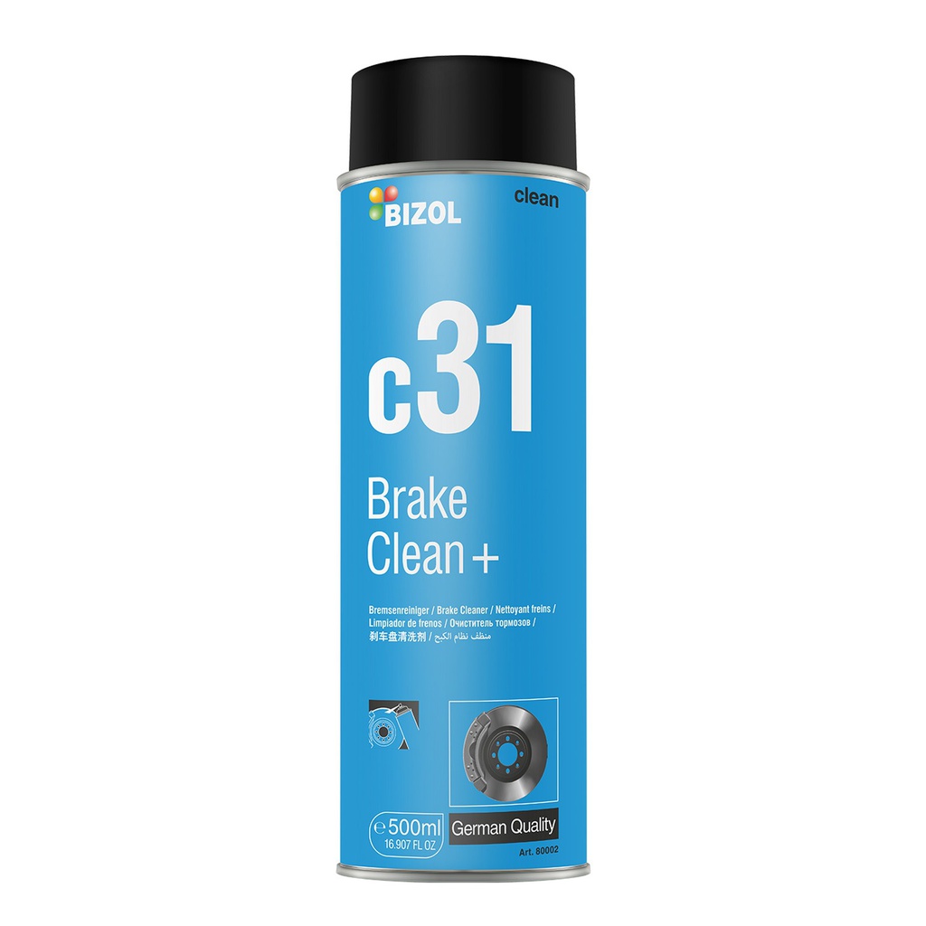 AEROSOLES TECNICOS C31 BRAKE CLEAN ( Limpieza de Frenos ) 500ML / BIZOL / BOSCH-EXHIBICIÓN