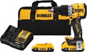 Taladro inalambrico 20 V DEWALT Lithium / Sin Carbones / Percucion / DEWALT-6-D-1-D