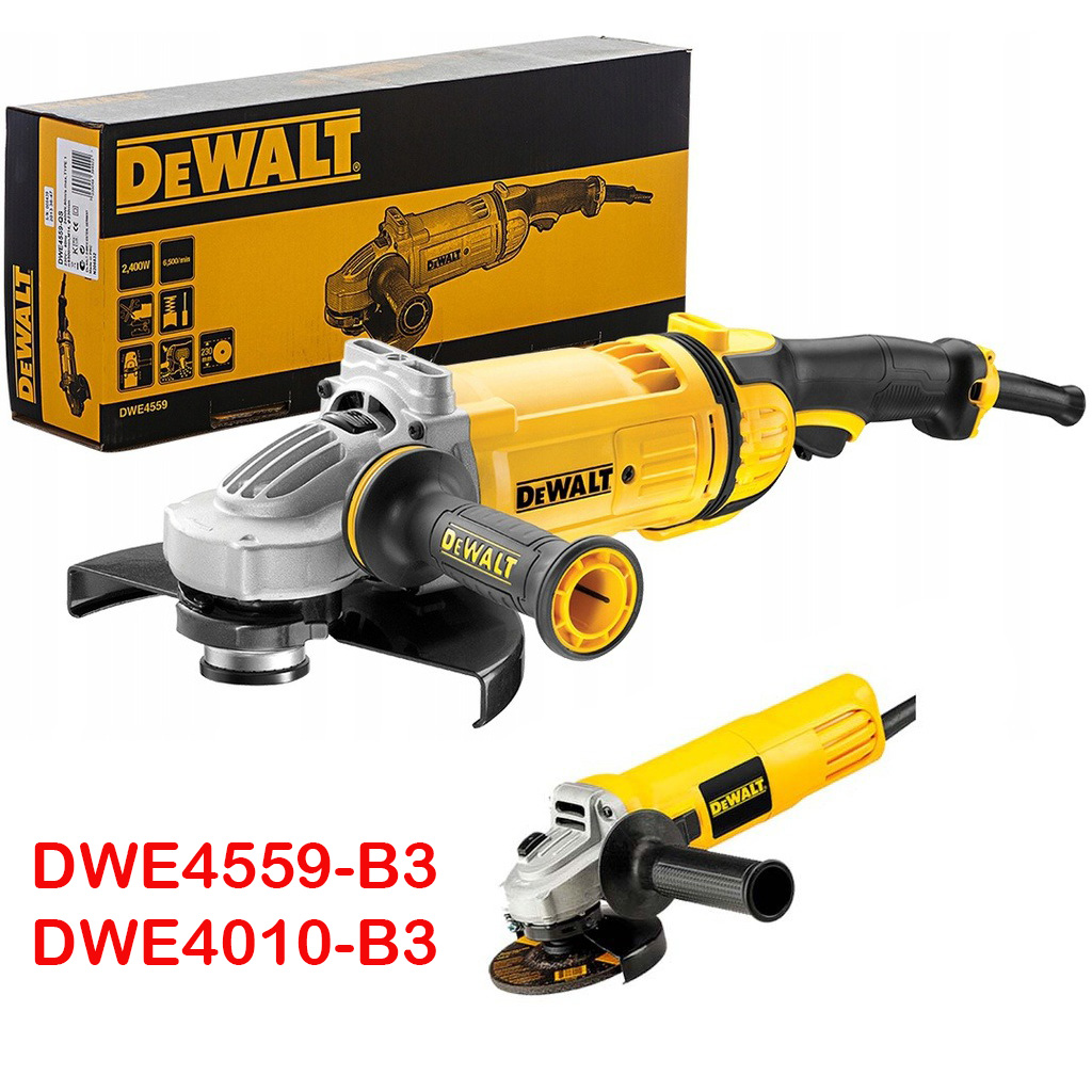 Amoladora 9&quot; DEWALT DWE4559 3.5 HP COMBO + DWE4010 / DEWALT-7-D-1