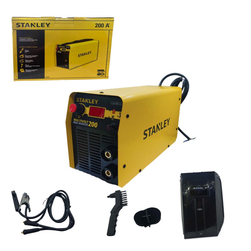 Soldadora INVERTER, 200 Amp, 110 - 220V STANLEY / DEWALT-6-C-1-C