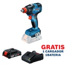Llave de Impacto 18V BOSCH GDX 18V-200 / BARETOOL / GRATIS 1-BATERIA + 1-CARGADOR / BOSCH-7-E-4-B