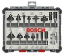 Juego de Fresas para Router de 15 Piezas / BOSCH-8-C-2