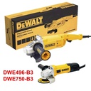 Amoladora 9" DEWALT DWE496-B3 3.5HP COMBO + DWE750 / DEWALT-7-B-1-B (B2)-16-D-3-A