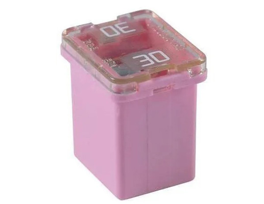 Fusible Rosado / Tipo Caja / 30 Amp / FLOSSER / BOSCH-ECXIBIDOS