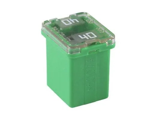 Fusible Verde / Tipo Caja / 40 Amp / FLOSSER / BOSCH-EXHIBICIÓN