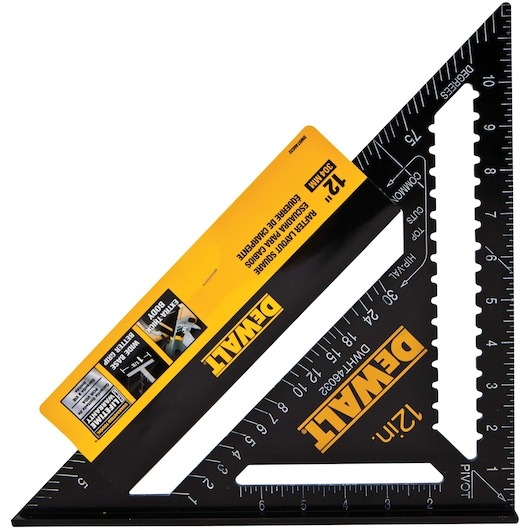 Escuadra Aluminio / Profesional 12" / DEWALT-TABLA 2
