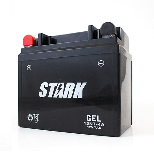Bateria Moto 12N7-4A STARK GEL / 7 Ah / GN125 /BOSCH