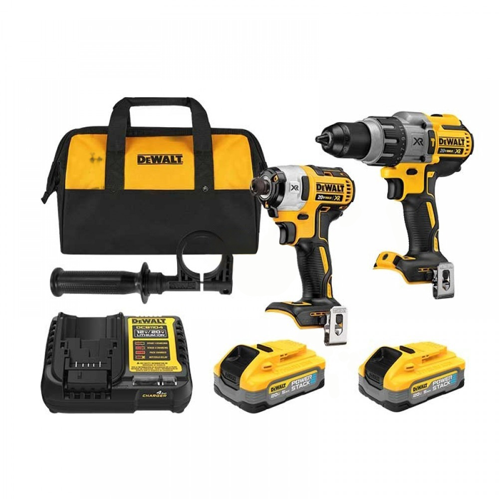 Combo Taladro DCD996+DCF887 / 2 Bateria 5 Ah / 20 V / DEWALT-6-B-2-C