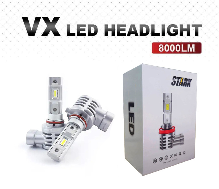 Bombilla LED STARK / HB3 ( 9005 )/ 9,6-55 V / 8,000LM / BOSCH-EXHIBICIÓN