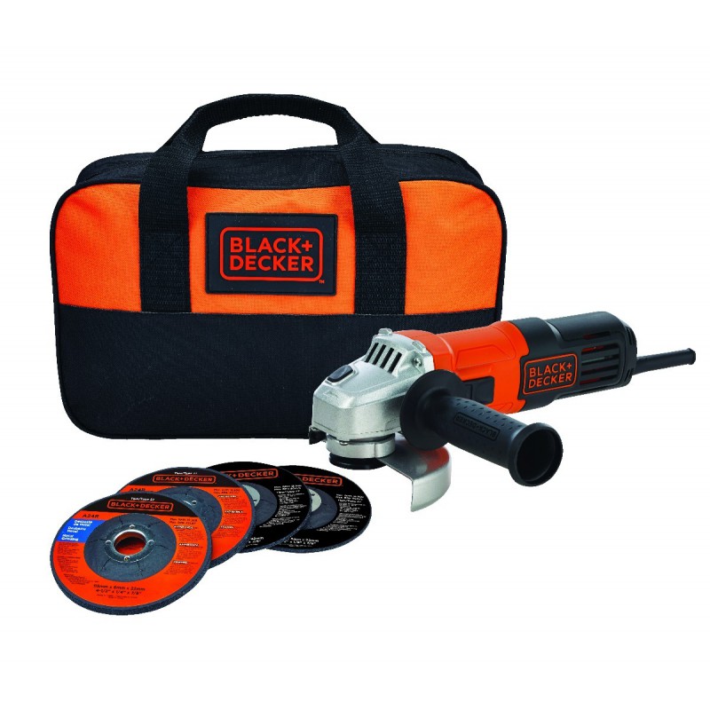 Amoladora 4 1/2&quot; Black Decker + Maletin / DEWALT-