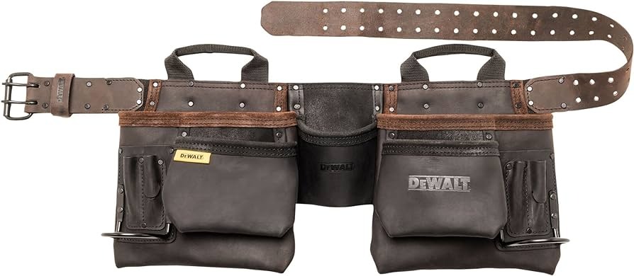 Cinturon Porta Herramienta 11 Bolsillos DEWALT / DWST550112 / DEWALT-TABLA-7