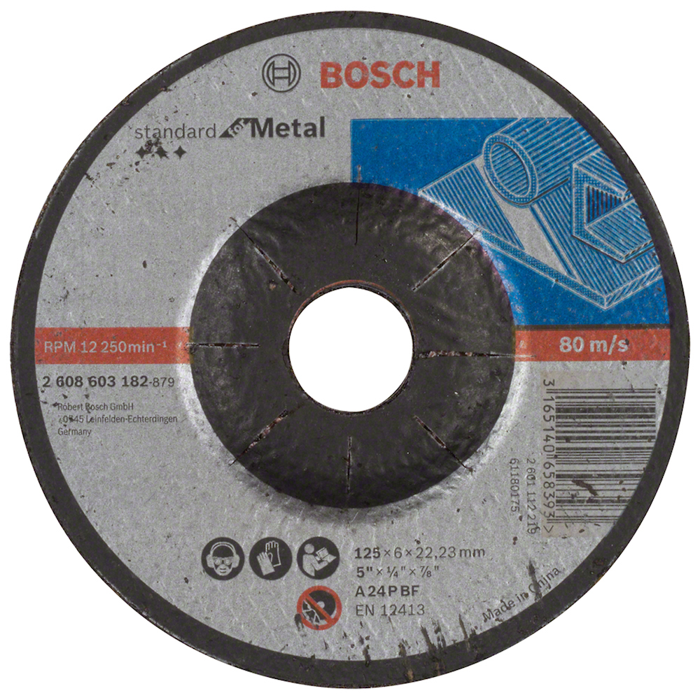 Disco abrasivo 5&quot; pulir metal / STANDARD / BOSCH-