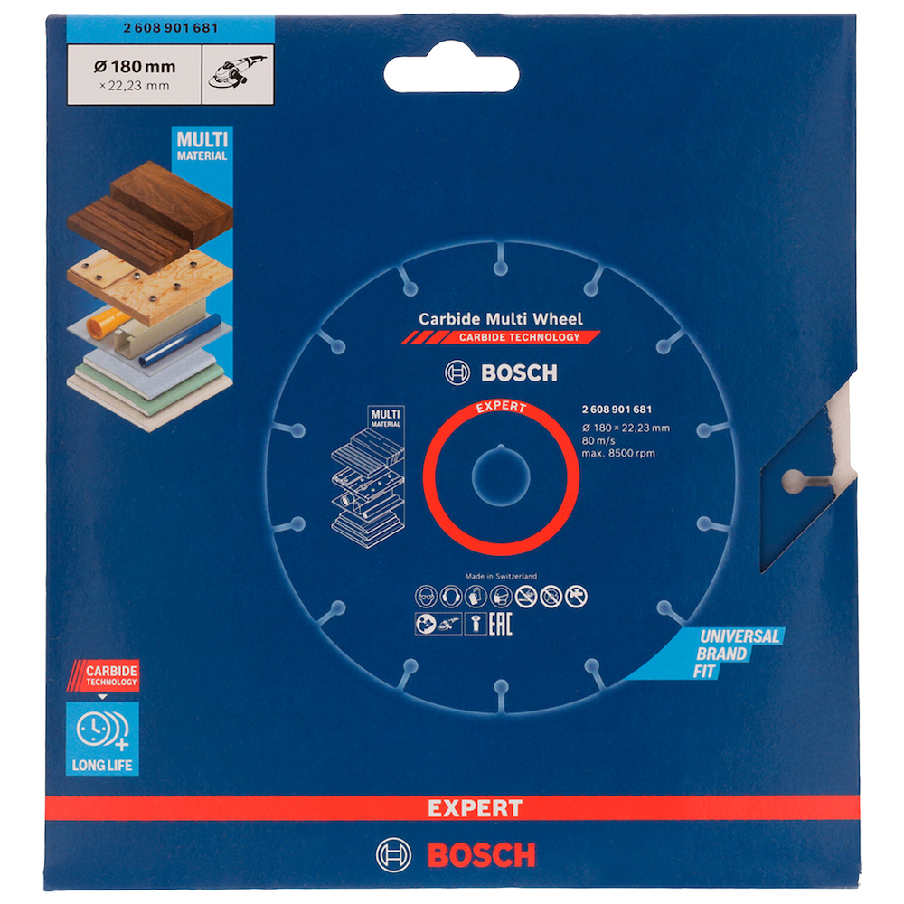 Disco de diamante 7&quot; BOSCH Corte de Metal 30 VECES MAS / EXPERT / BOSCH-