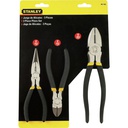 Kit Alicate Electricista 8&quot; Y Corta Alambres 6&quot;  Pinza Punta Largar 6&quot; STANLEY / DEWALT-TABLA-5